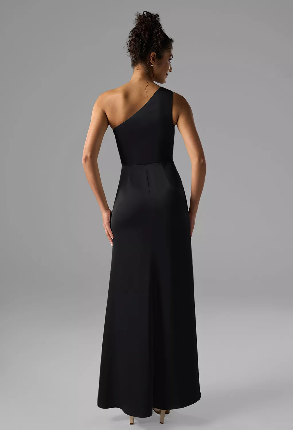 AW Benedict Black Metallic  Beach Wedding Guest Dresses